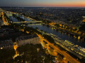 Cityscape from La Tour Eiffel, Paris, France
